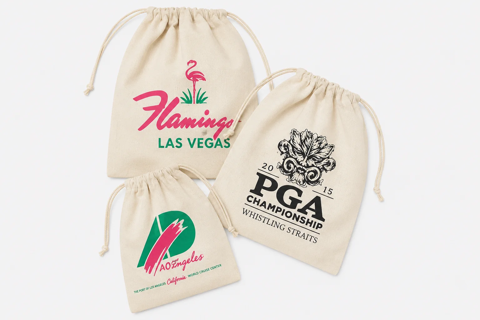 Custom Drawstring Pouches & More